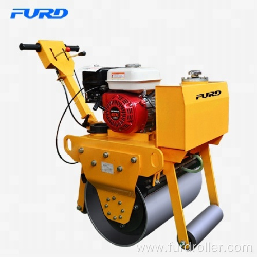 500kg Single Drum Vibratory Road Roller 700mm Width Drum Soil Compactor (FYL-700)